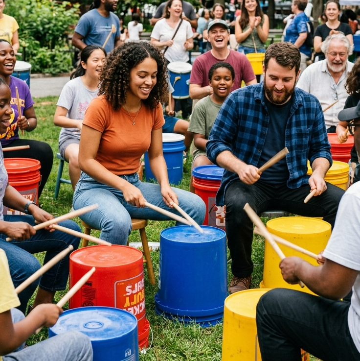 Bucket Drumming Workshop
