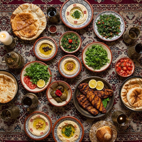 Middle Eastern Cooking with Emiliano Farias