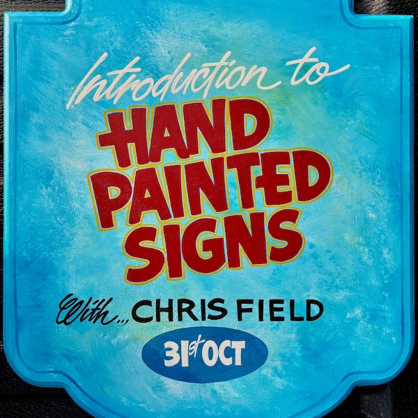 Introduction to Hand-Painted Signwriting